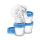 Philips Avent Laktator Ręczny NATURAL +3x Pojemnik VIA Na Pokarm - 320349 - zdjęcie